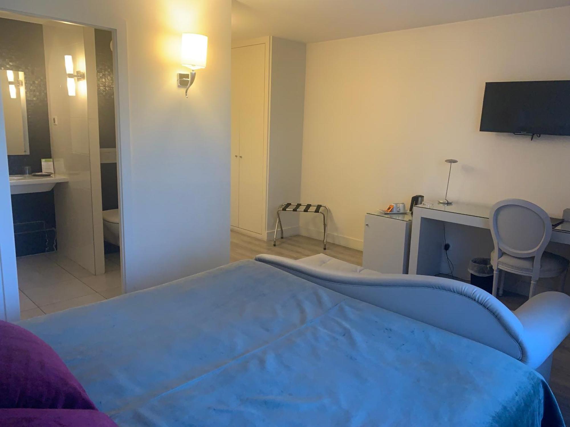 Les Criquets Hotel & Spa 블랑크포르 객실 사진